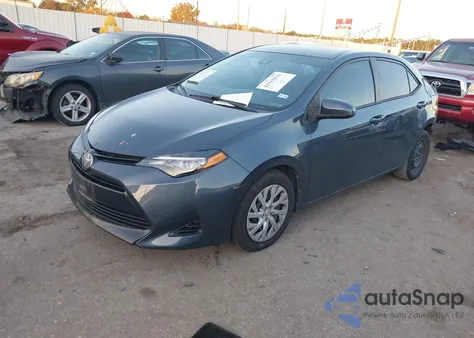 2017 Toyota Corolla Le из США, поврежденный, VIN 2T1BURHE0HC902697